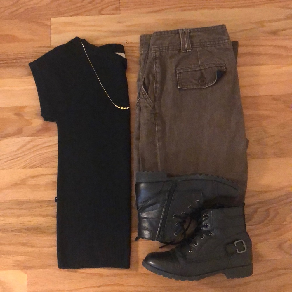 Banana Republic Black Sweater Tee